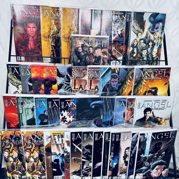 Angel 1-22 Annual 1 Lot Variants Virgin Retailer Incentive 2010 IDW 45 Issues - Picture 1 of 16